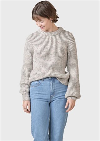 Klitmøller - Maude Jumper Strik - Pastel Sand